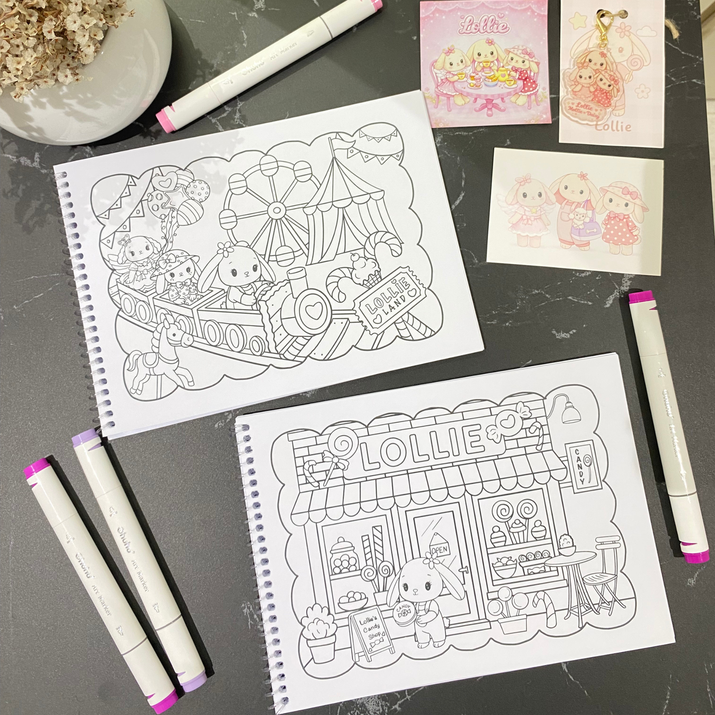 BESTSELLER BUNDLE – Lollie Personalized Coloring Book Set (2 Books)