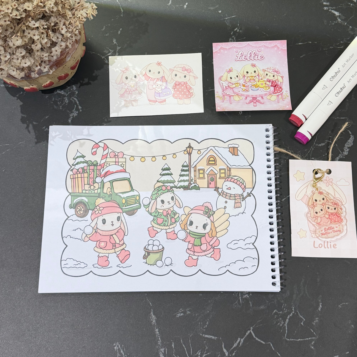 Lollie’s Christmas Colouring Book