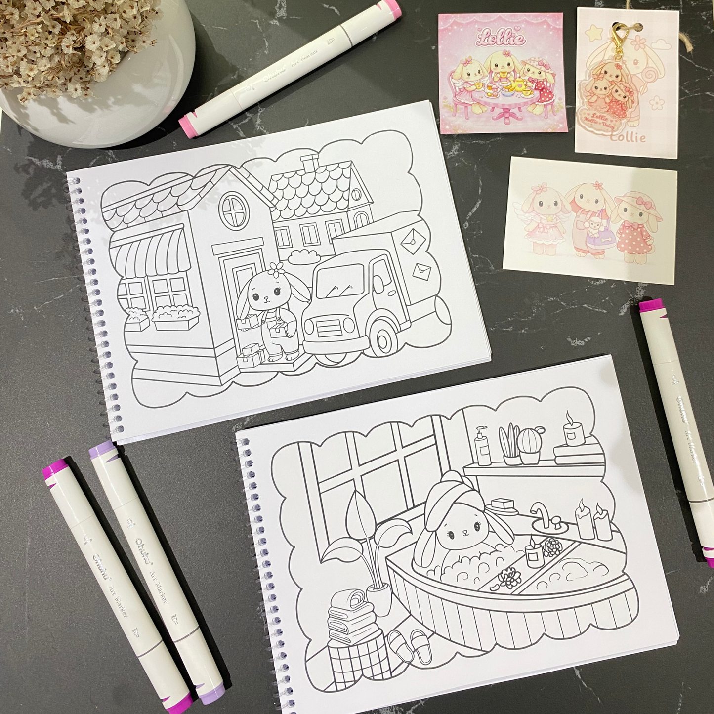 BESTSELLER BUNDLE – Lollie Personalized Coloring Book Set (2 Books)