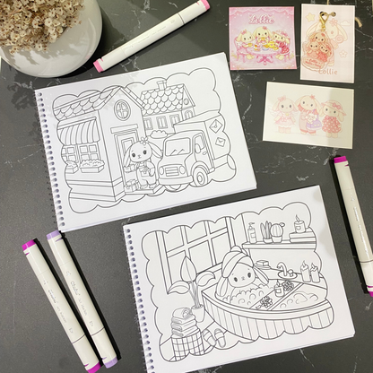 BESTSELLER BUNDLE – Lollie Personalized Coloring Book Set (2 Books)