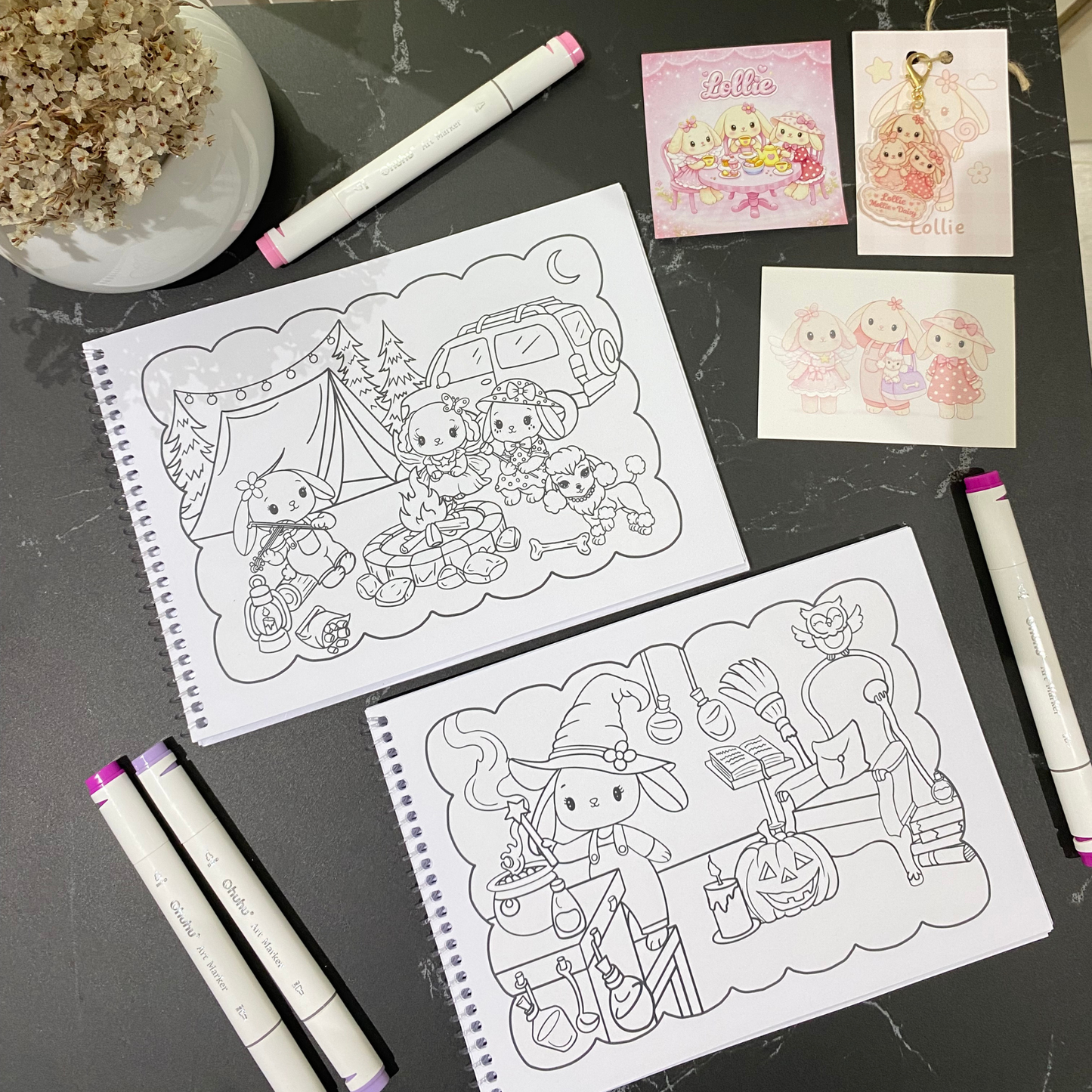 BESTSELLER BUNDLE – Lollie Personalized Coloring Book Set (2 Books)