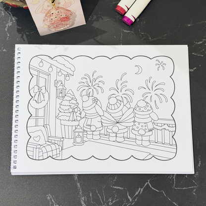 Lollie’s Christmas Colouring Book