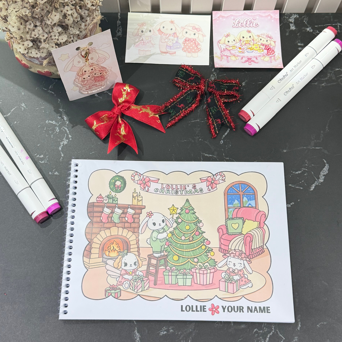 Lollie’s Christmas Colouring Book