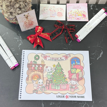 Lollie’s Christmas Colouring Book