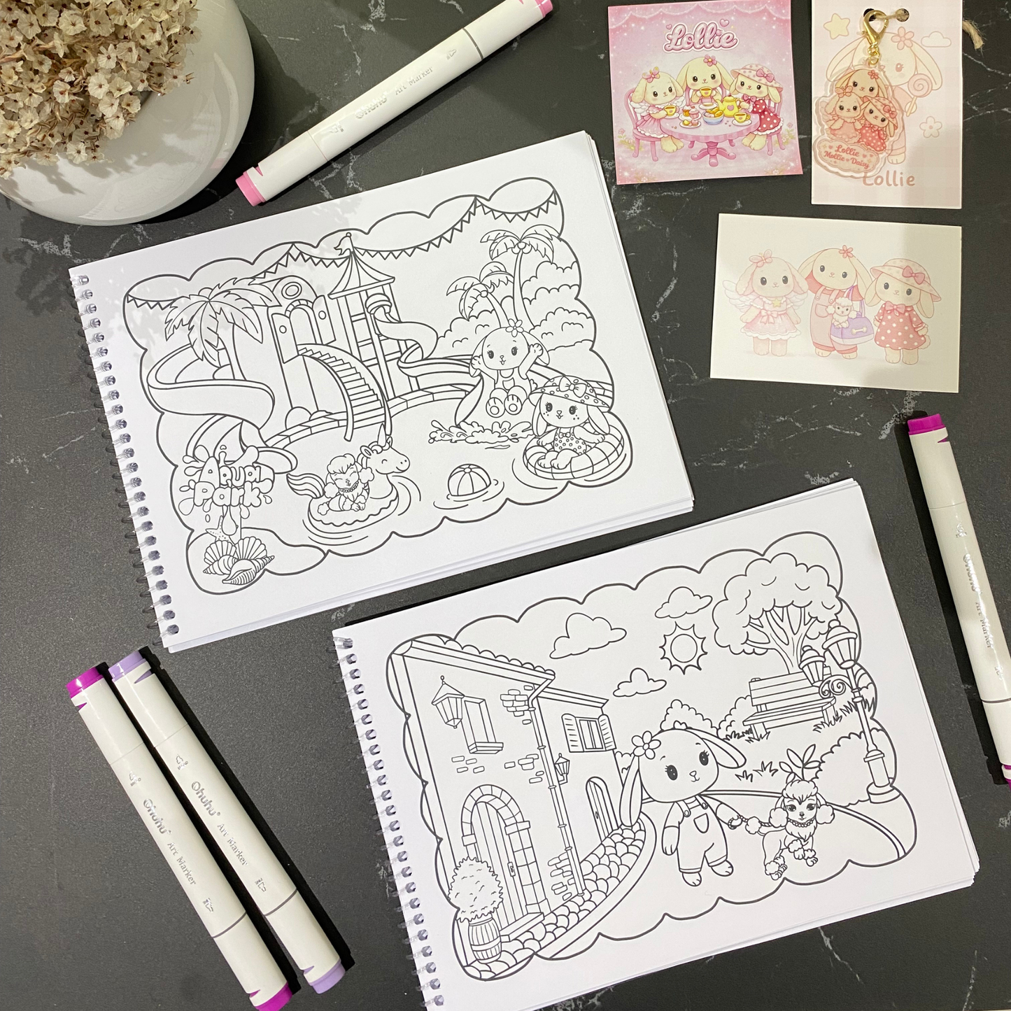 BESTSELLER BUNDLE – Lollie Personalized Coloring Book Set (2 Books)