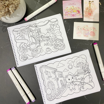 BESTSELLER BUNDLE – Lollie Personalized Coloring Book Set (2 Books)