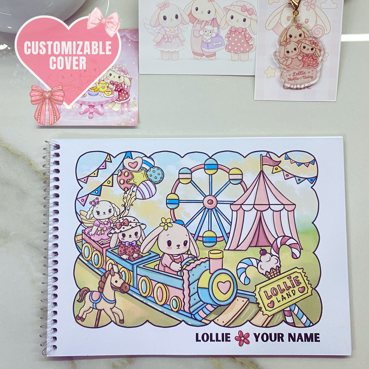BESTSELLER BUNDLE – Lollie Personalized Coloring Book Set (2 Books)