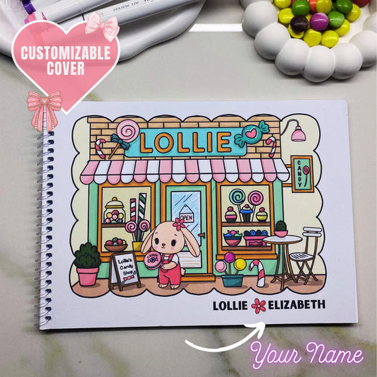 Lollie Personalized Coloring Book
