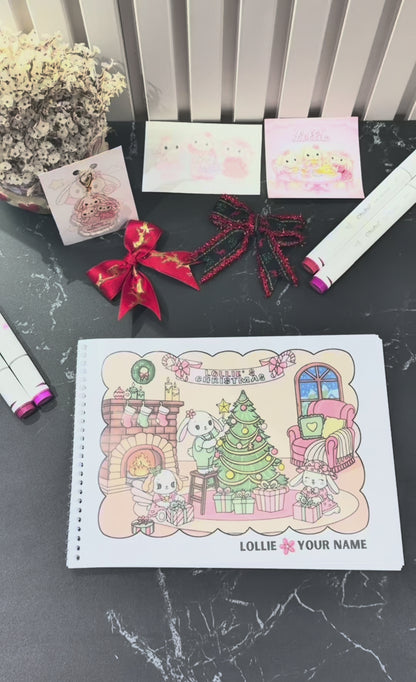 Lollie’s Christmas Colouring Book